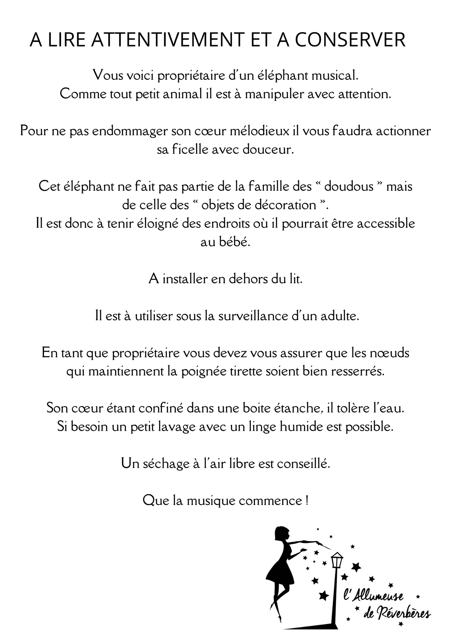 Berceuse Musicale l'Hymne à l'Amour